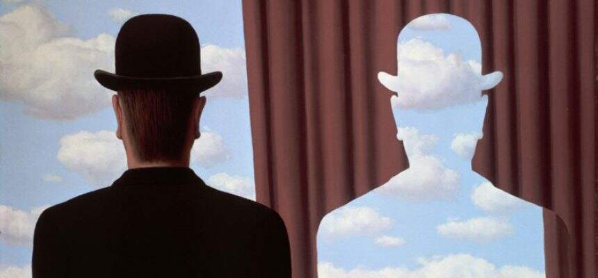 René Magritte, Decalcomania, 1966