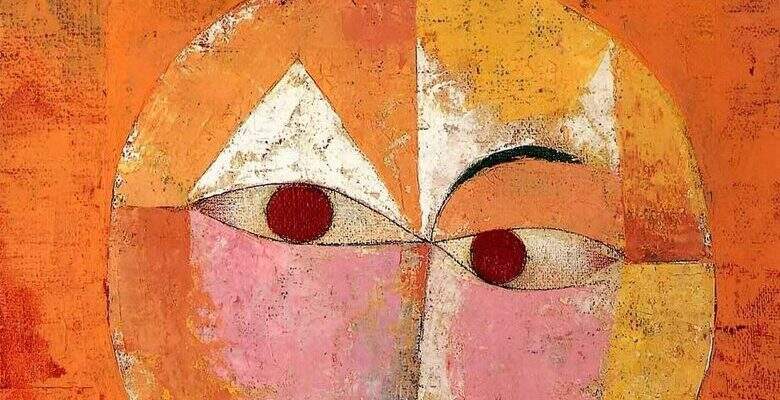 Paul Klee, Senecio, 1922. Detalhe