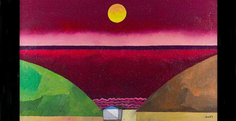 Inos Corradin. Óleo sobre tela.